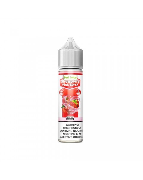 Strawberry Pink Burst by Pod Juice 60ML