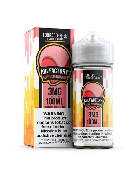 Aloha Strawberry by Air Factory Synthetic Nicotine 100ML