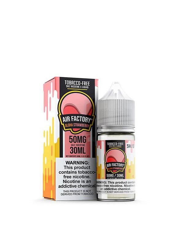 Aloha Strawberry by Air Factory Salt Synthetic Nic...