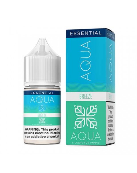 Breeze by Aqua Essential Synthetic Salt Nic 30mL