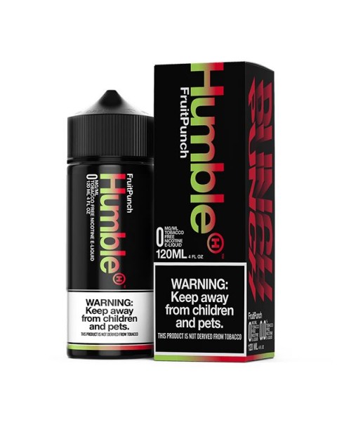 Fruit Punch Tobacco-Free Nicotine By Humble 120ML