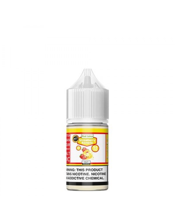 Strawberry Banana Salt by POD JUICE E-Liquid 30ml