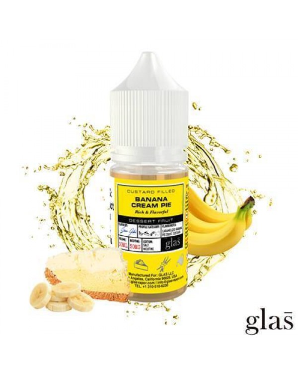 Banana Cream Pie by Glas Basix Nic Salts 30ml