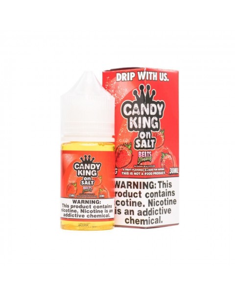 Strawberry Watermelon Bubblegum by Candy King On Salt 30ml