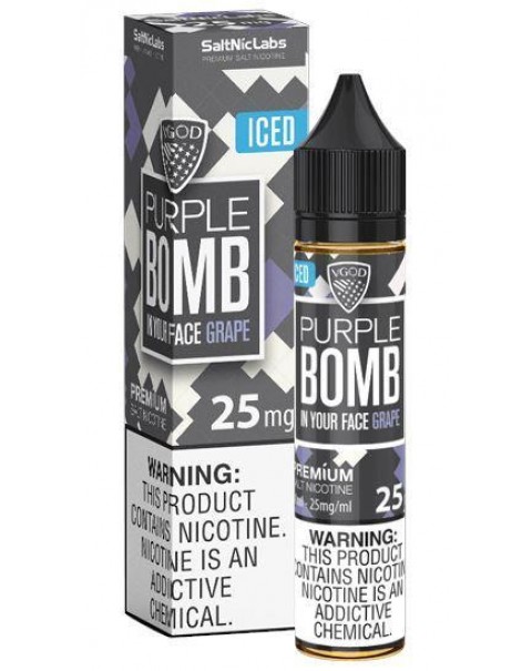 Iced Purple Bomb by VGOD SaltNic 30ml