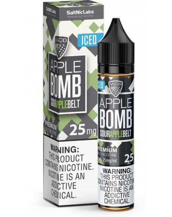 Iced Apple Bomb by VGOD SaltNic 30ml