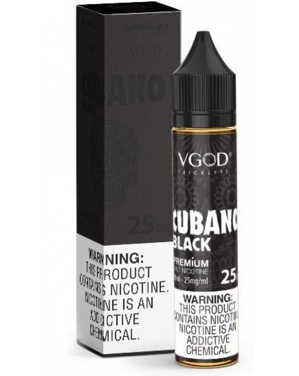 Cubano Black by VGOD SaltNic 30ml