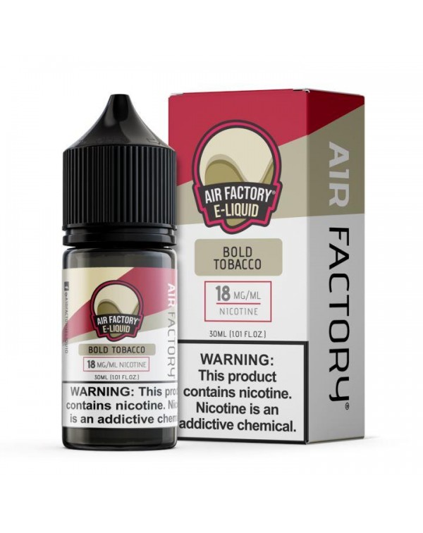 Bold Tobacco by Air Factory SALT 30ml