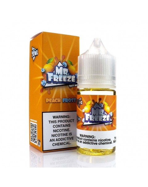 Peach Frost by Mr. Freeze Salt Nic 30ml