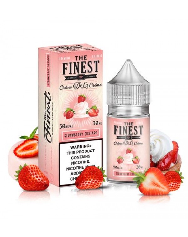 Strawberry Custard by Finest SaltNic Series 30ML