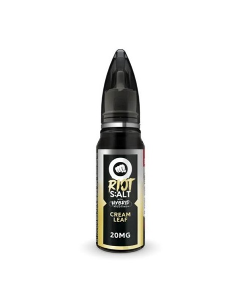 Cream Leaf Hybrid by Riot Squad Salt E-Liquid 30ml