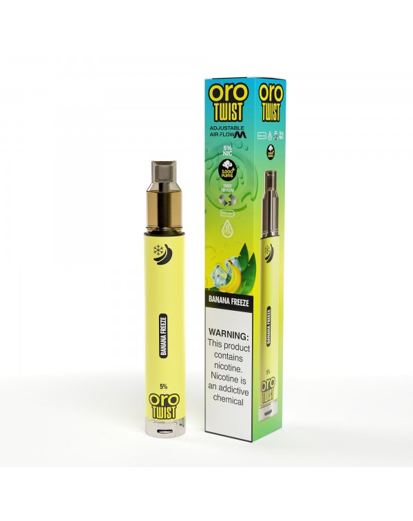 Twist Oro Flow Disposable 3000 Puffs - Individual