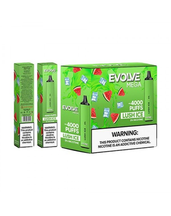 Evolve Mega Disposable 4000 Puffs 11mL