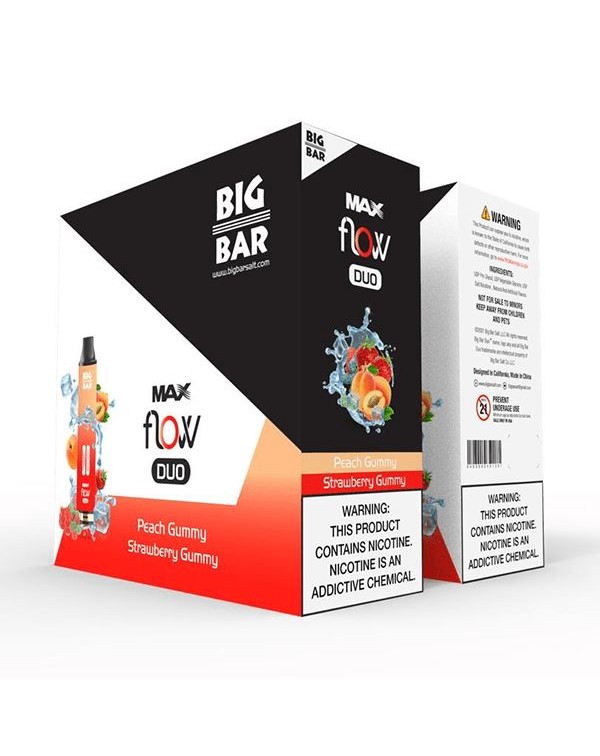 Big Bar MAX FLOW DUO Disposable  4000 Puffs