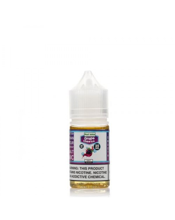 Grape Chew Ice Salt by POD JUICE E-Liquid 30ml