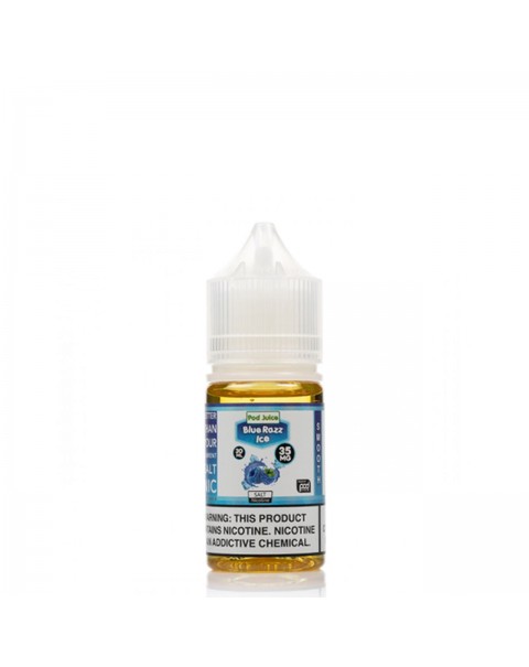 Blue Razz Ice Salt by POD JUICE E-Liquid 30ml