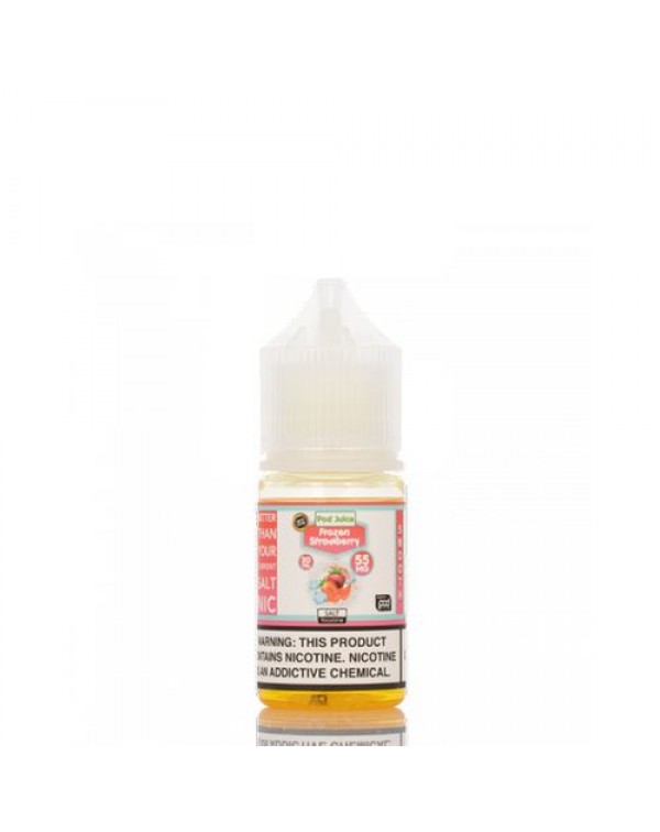 Frozen Strawberry Salt by POD JUICE E-Liquid 30ml