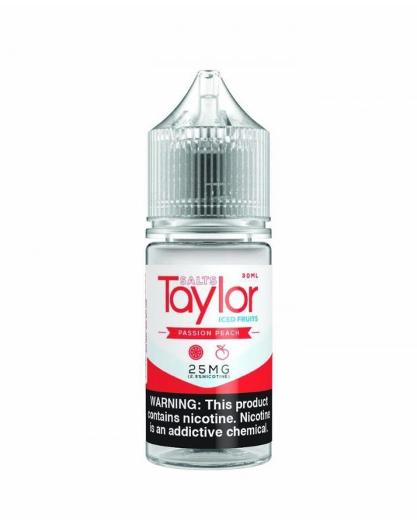 Passion Peach Iced by Taylor Fruits Salts 30ml