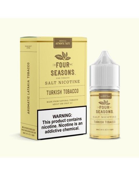 Turkish Tobacco by Four Seasons Salt 30ML