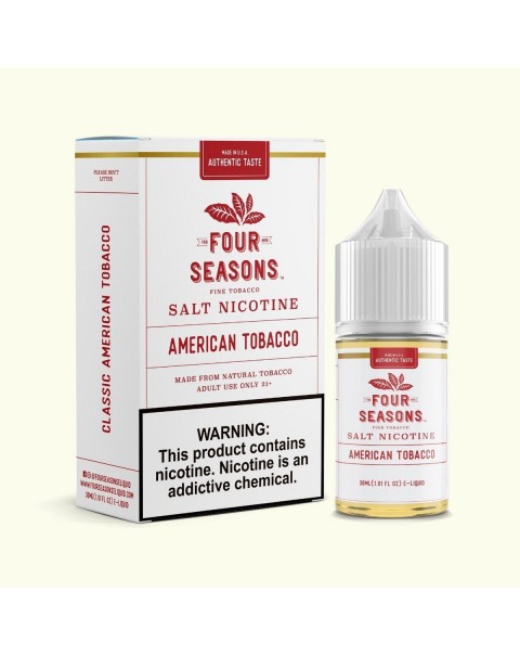 American Tobacco by Four Seasons Salt 30ML