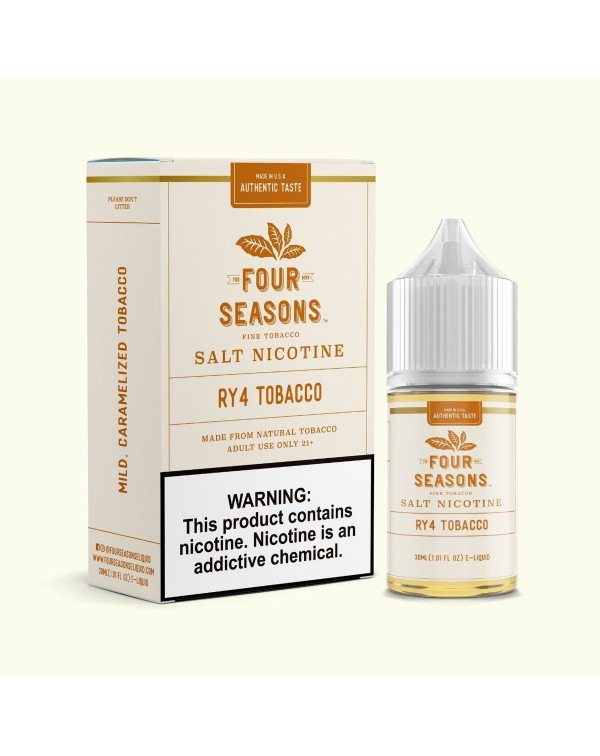 RY4 Tobacco by Four Seasons Salt 30ML