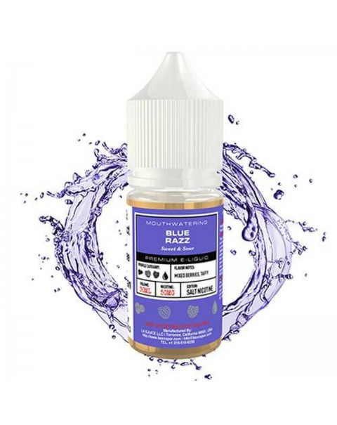 Blue Razz by Glas Basix Nic Salts 30ml