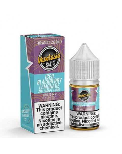 Iced Blackberry Lemonade by Vapetasia Salts 30ml