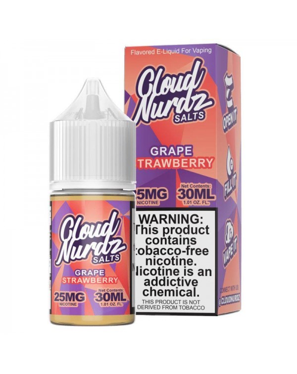Grape Strawberry by Cloud Nurdz TFN Salt 30ml